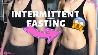 1 Week Intermittent Fasting | Before and After Results