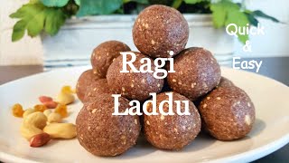 Ragi Laddu Recipe | Quick & Easy |Ragi Peanut Sesame Laddu | Ragi Snack Recipes | Culinary Aromas