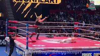 Chris Jericho llega a la Arena México y ataca a Místico. 28 de junio 2024