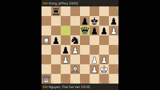 Thai Dai Nguyen vs Jeffery Xiong- Grand Swiss 2023, Round 2