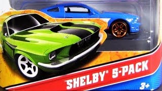 Hot Wheels Carroll Shelby 5-Pack Die-Cast from Mattel 2012 Die-Cast