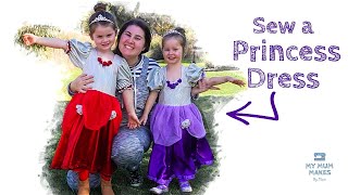 PERFECT PRINCESS DRESS TUTORIAL | DIY A Princess Costume for a Child