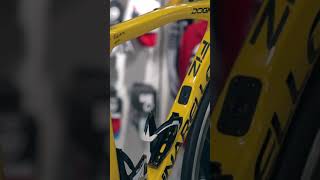 Egan Bernal's Yellow Pinarello Dogma F12 at Cicli Sport NI