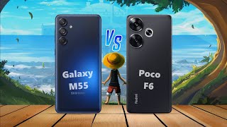 Samsung Galaxy M55 vs Poco F6 Comparison