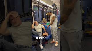 Rude man gets kicked off the bus for being mean to a dog #dog #pets #bus #shorts #explore #puppy