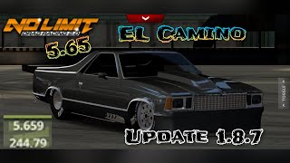 No Limit Drag Racing 2.0: Chevy El Camino 5.65 Second Tune (Update 1.8.7) #elcamino #nolimit2