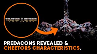 Transformers Rise Of The Beasts PREDACONS REVEALED! Cheetors Characteristics & Wheeljacks Re-Design!