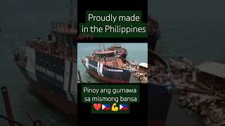 BFAR ship na gawang Pilipinas at mismong kamay ng mga Filipino ang tumapos💪🇵🇭