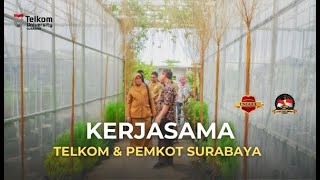 Kerjasama Bareng Pemkot Surabaya & Telkom Surabaya