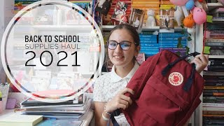 BACK TO SCHOOL SUPPLIES HAUL 2021