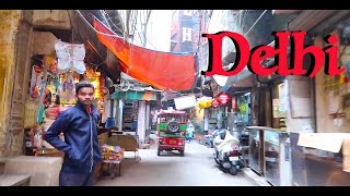 PAHARGANJ TOUR |  DELHI RAILWAY STATION and MAIN BAZAAR | पहाड़गंज | भारत में अमेरिकी