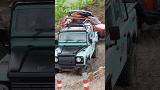 Jeep and Land Rover convoy #superscale2024 #offroading #scalemodel