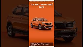 Top 10 indian car brands 2023