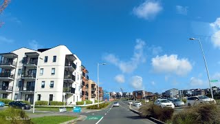 [4K] 뉴질랜드 오클랜드 홉슨빌 뉴타운은 딱 김포신도시 느낌이랄까  Hobsonville Point Drive New town Auckland drive [뉴질랜드 브이로그]