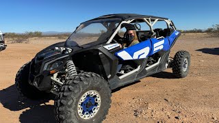 Wifey in the 2023 CanAm X3 XRS Turbo RR