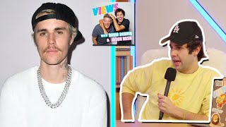 David Dobrik talks about what Justin Bieber was like Behind the Vlog