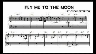 Oscar Peterson - Fly me to the moon (transcription)