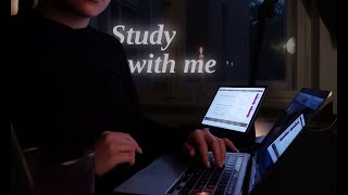 Study with me — Background ASMR with studying sounds GER