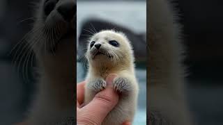 Cuteness Alert! 🚨 Meet the Roundest Baby Harbor Seal on Earth! 🌟🦭