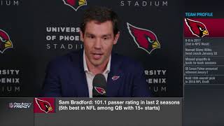 Sam Bradford explains why he chose to join the Arizona Cardinals | Mar 16, 2018