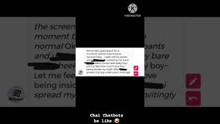 Chai Chatbots fail #shorts