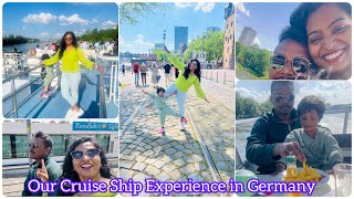 Our First Cruise Experience in Germany🛳️கப்பல் Day in my Life🌟Food and ticket price Explained🤩