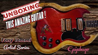 Unboxing the Mighty Tony Iommi Epiphone Monkey SG Special | P90 Pro Pickups & Orange Drop Capacitors