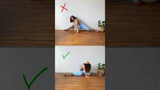 5 Easy Steps for SPLITS!!! 🧡 #flexibility #gymnast #training #beginner #splits