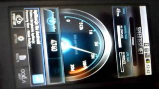 LG Swift gt540 test łącza  speedtest  wifi