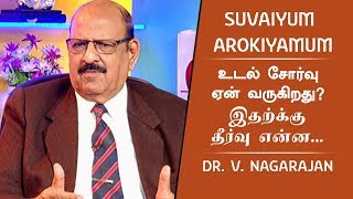 அடிக்கடி உடல் வலியால் அவதிப்படுகிறீர்களா? இவற்றை பின்பற்றுங்கள் |DrVNagarajan|SuvaiyumArokiyamum#139