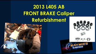 Range Rover L405 Brake Caliper Repair