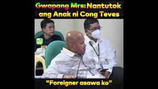 Nagsumbong ang asawa ng foreigner na nantutok daw ang anak ni Cong Teves