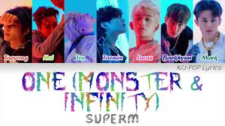 SuperM (슈퍼엠) - One (Monster & Infinity) Colour Coded Lyrics (Han/Rom/Eng)