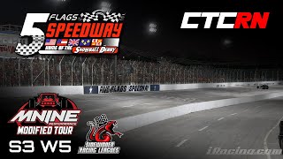 iRacing - SRL M9 Modified Tour at Five Flags! (Season 3 Week 5)