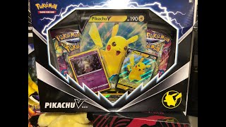 Pikachu V Box Opening