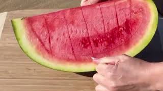 Watermelon Cutting Hack