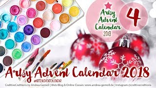 Day 4 - Artsy Advent Calendar 2018 - Sweet Treats