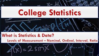 Levels of Measurement