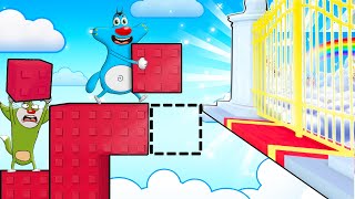 Roblox Oggy Build Stairs To The Heaven With Jack