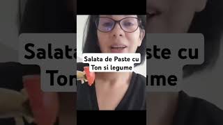 Salata de Paste cu Ton și Legume #reteteusoare #rețeterapide #shorts #viral #1million