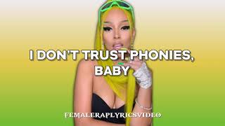 Doja Cat - motive (Verse) (Lyrics Video) (HD)