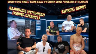 NAJNOWSZE WYPOWIEDZI! (KONIEC CZERWCA) (NATAN MARCON, NITRO, PUDZIAN, DIABLO, LIZAK..) ŚWIŃSKI SKRÓT