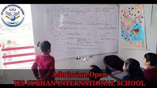 'IES SUBHAN INTERNATIONAL SCHOOL'Kauwapur Bazar, Balrampur UP.Admission Open (Nursery to Class 8th).