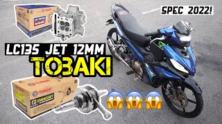 LC135 Unboxing Spec Jetrod 12mm Fullspec Tobaki! Spec 2022 Ke Bulan!