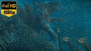 Godzilla king of the monsters (2019) - Godzilla vs. Ghidorah Antartica battle scene [HD 1080p]