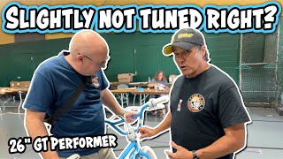 Eddie Fiola Critiques My Custom 26" GT Performer BMX Bike