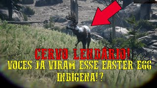 jogando RED DEAD REDEMPTION 2 e caçando o CERVO LÉNDARIO! | EASTER EGG SENSACIONAL