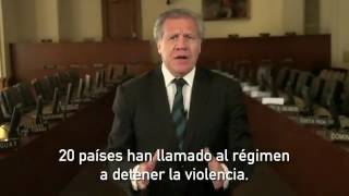 Secretario General de la OEA ofrece su renuncia a cambio de la libertad de #Venezuela