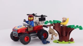 Lego City 60300 Wildlife Rescue ATV - Speed Build