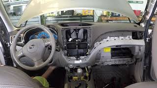 subaru dash installation